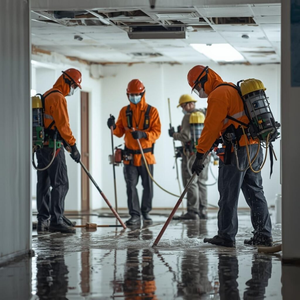 24_7 working and available team Water Damage Restoration