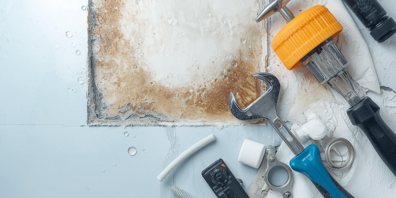 click here to learn about our water damage repair services