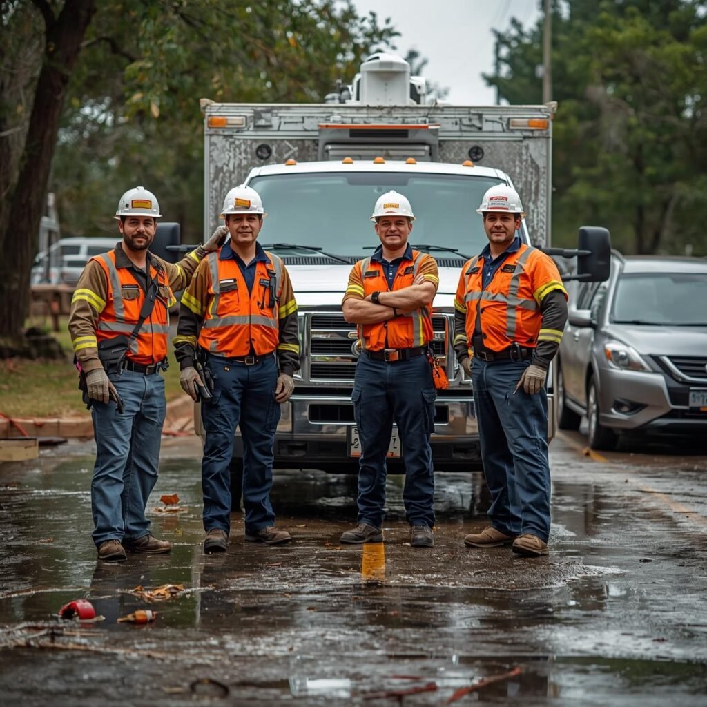 working and available team 24_7 Water Damage Restoration